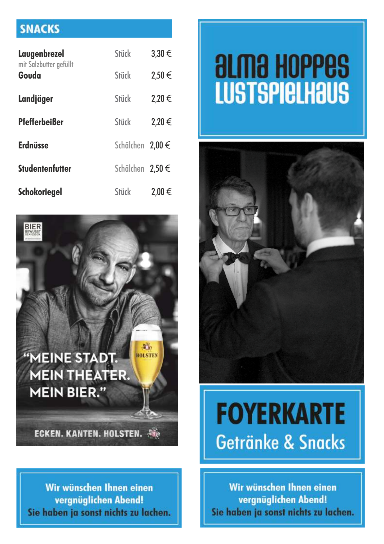 Getränkekarte
